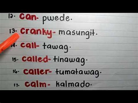 cranky in Tagalog .